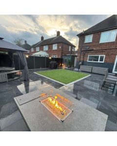 Nero Slate Porcelain Paving 900x600