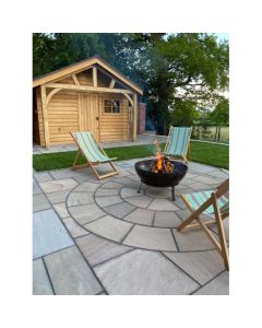 Raj Green Sandstone Circle Including SOK 3.0m