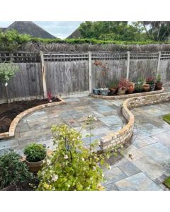 Rustique Porcelain Paving Mixed Sizes