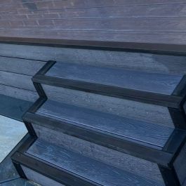 Anthracite Composite Solid Decking 4m