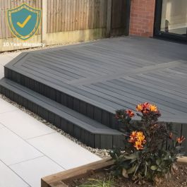 Anthracite Composite Decking 2.4m