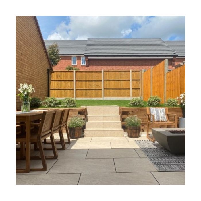 Dakota Beige Porcelain Paving